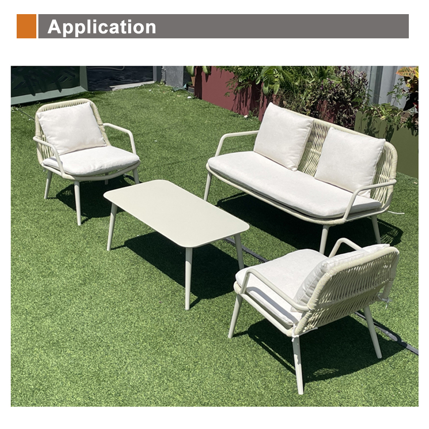 Garden Rope Restaurant Sofa