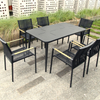 Formal Solid Wood Garden Furniture Set
