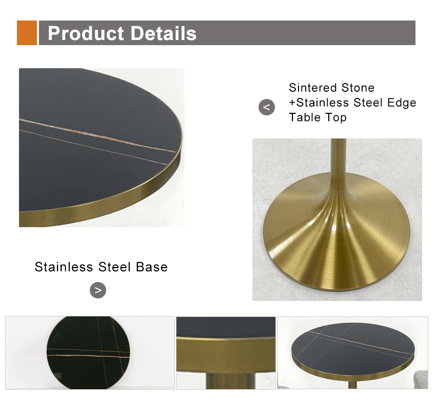 Round Patio Stone Table