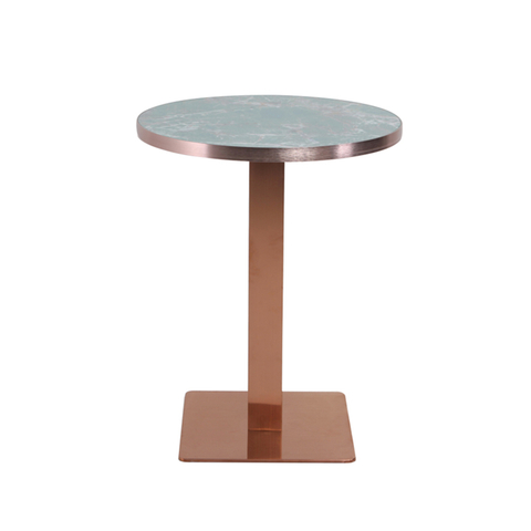 Durability Bedroom Circular Sintered Stone Table