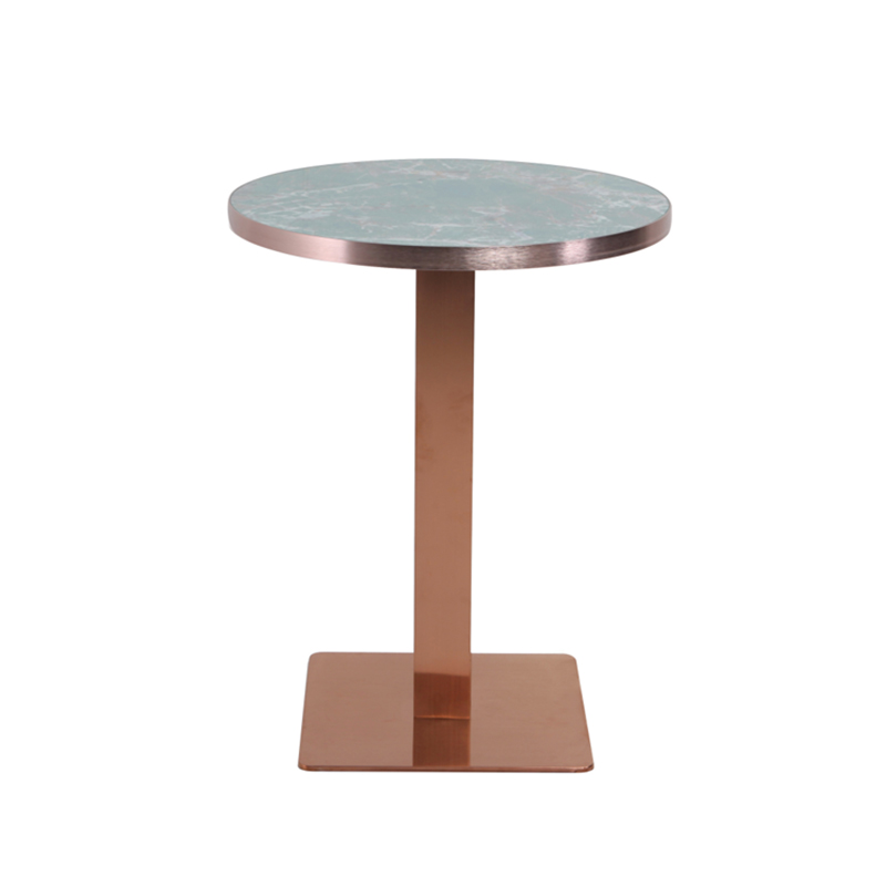 Durability Bedroom Circular Sintered Stone Table