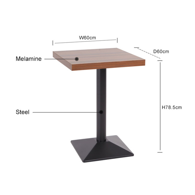 Anti-rust Modern Bistro Table