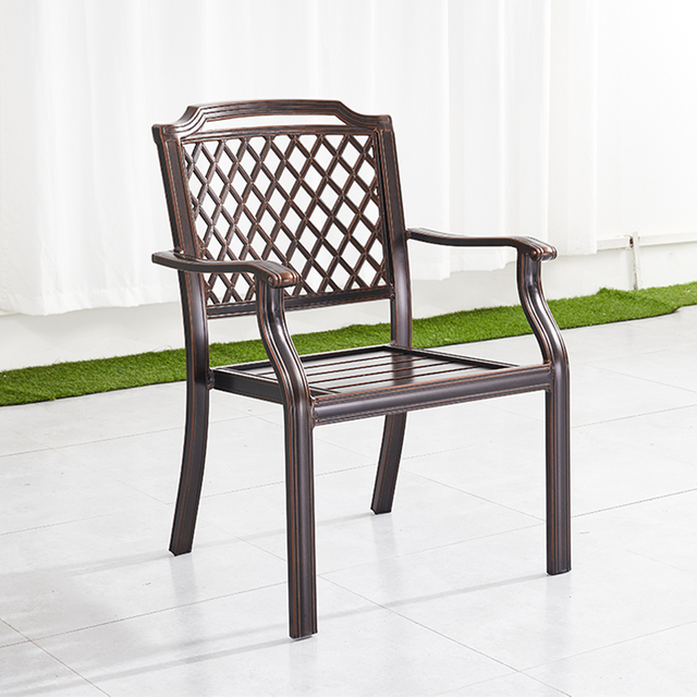 Aluminum Customized Cafe Chair