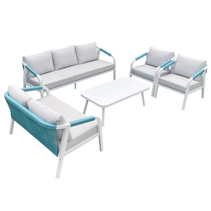 Mirrored Metal Party Furniture Set