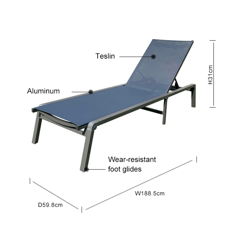 Dark Grey Comfortable Bar Stool Foldable Chair