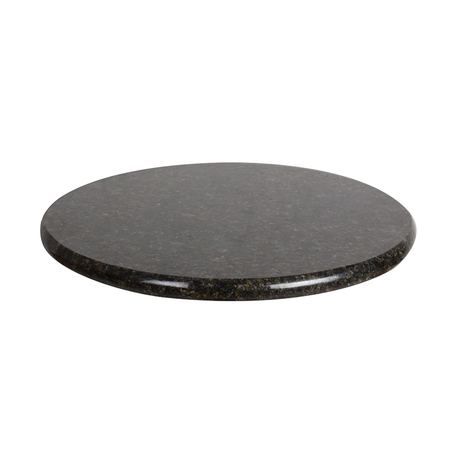Red Round Anti-uv Marble Table Top