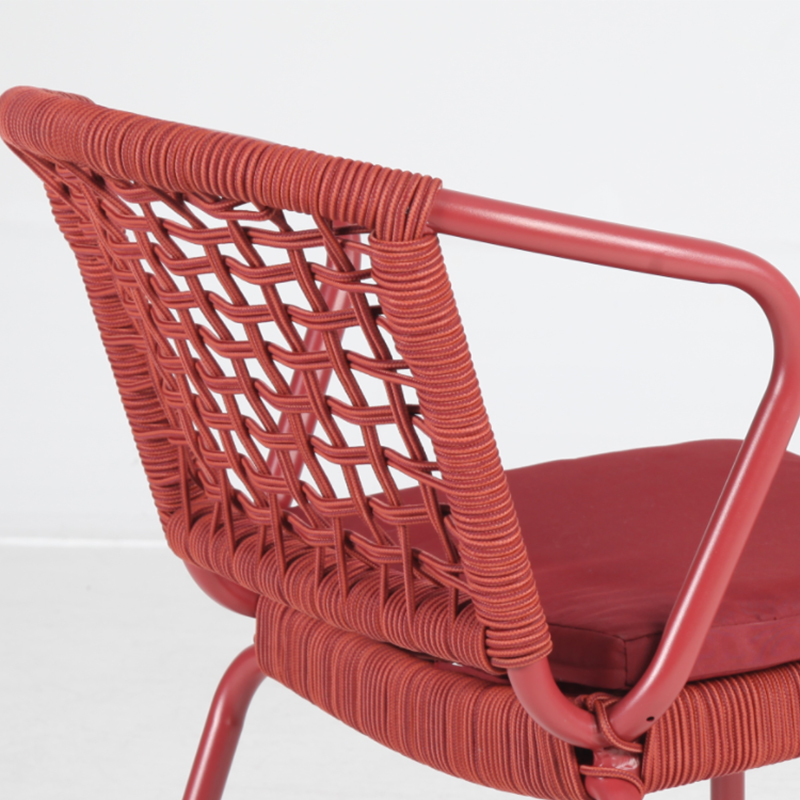 Red New Design Rope Chair