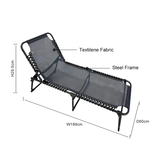 Comfy Grey Steel Chair