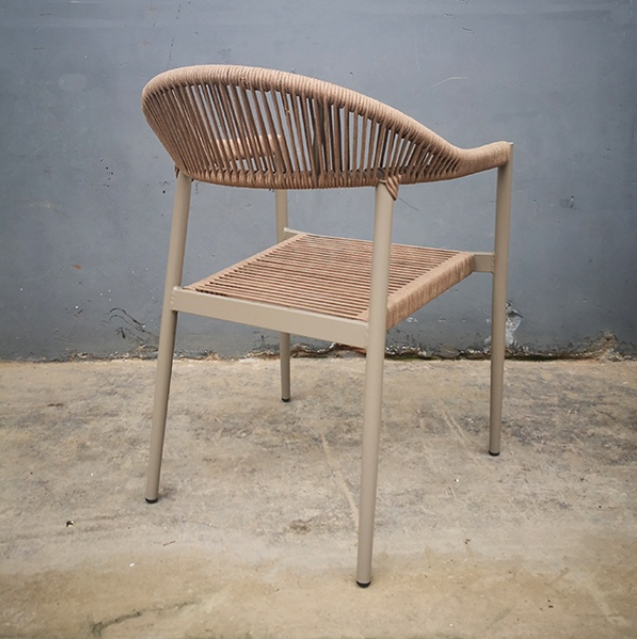 Scratch Proof Rope Bistro Chair