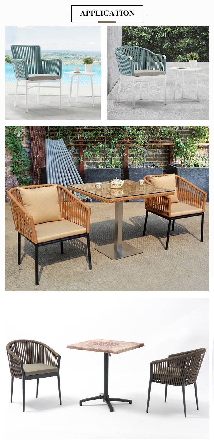woven rope patio chairs