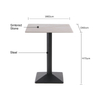 Anti-fouling Bar Fixed Sintered Stone Table