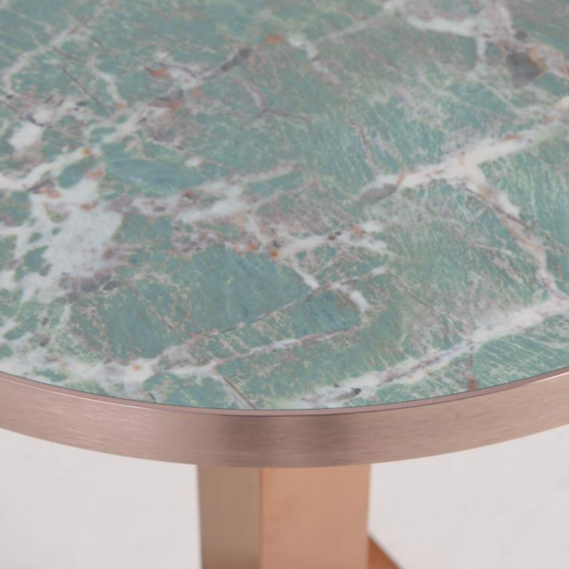 Durability Bedroom Circular Sintered Stone Table