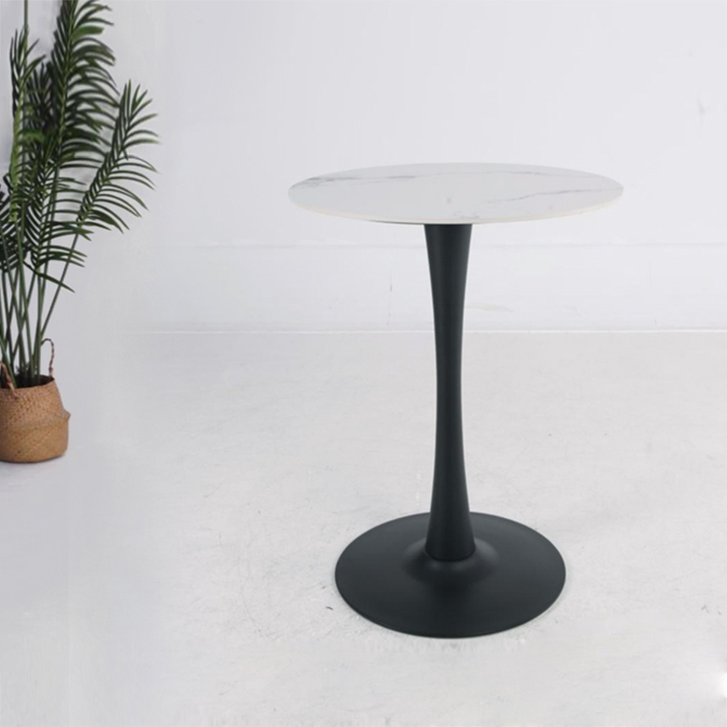 Well-textured Hotel Square Sintered Stone Table