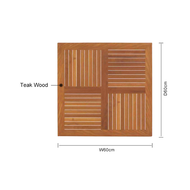 60cm Portable Bistro Table Top