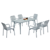 Affordable All Aluminum Restaurant Furniture Set