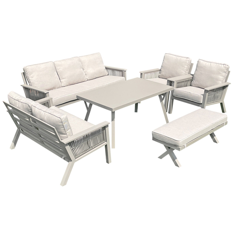 High Back Tolix Bestro Furniture Set