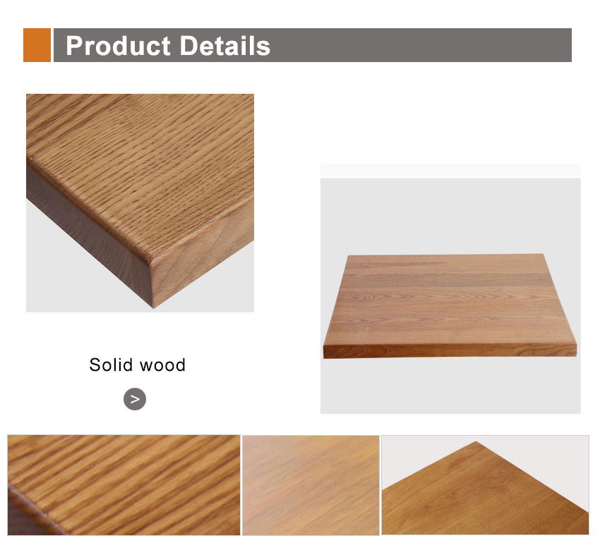 soild wood table