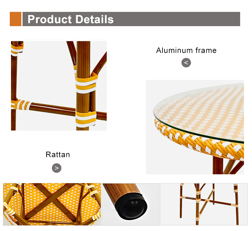 round rattan table