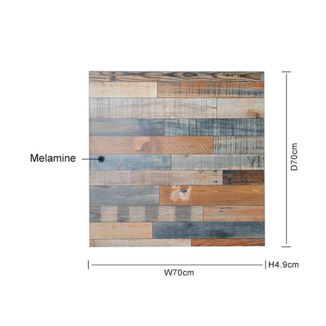 Melamine Commercial Patio Table Top