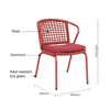 Red New Design Rope Chair