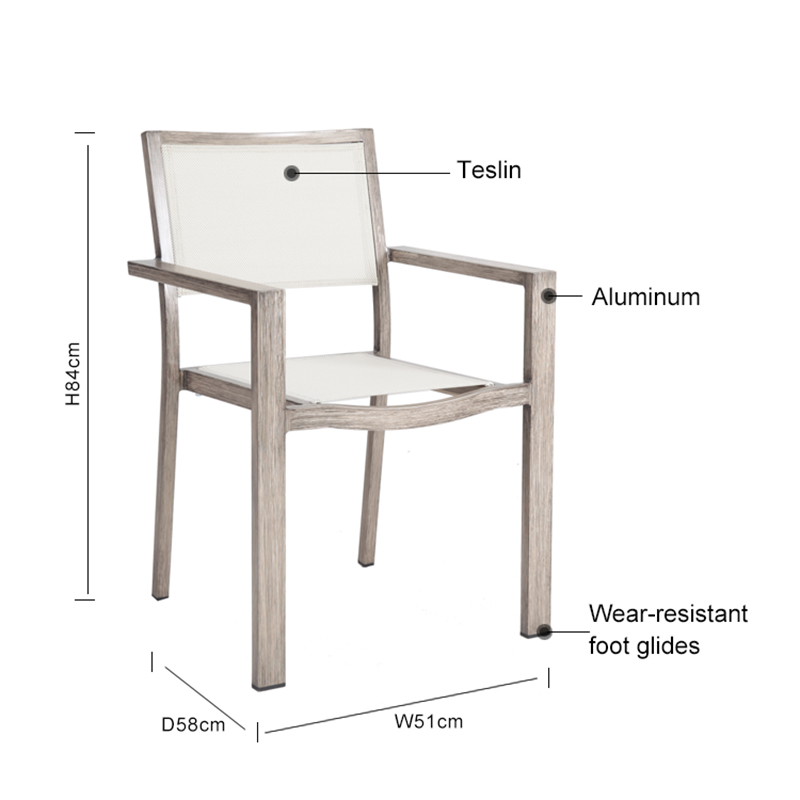 Scratch Proof Customize Garden Chair