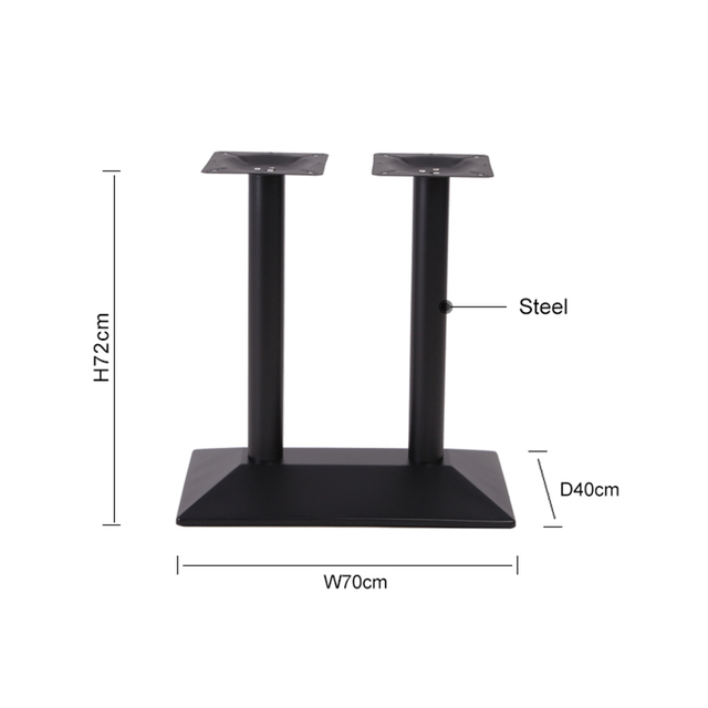 Iron Unique Garden Table Leg