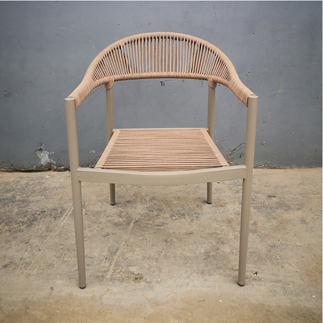 Scratch Proof Rope Bistro Chair
