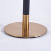 Staining Resistance Aluminum Rectangle Sintered Stone Table