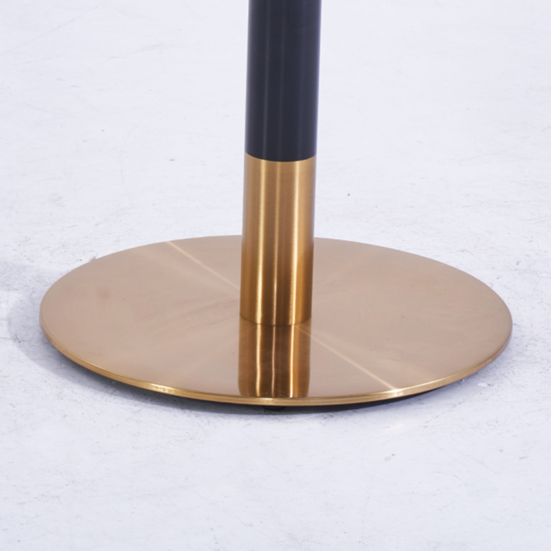 Staining Resistance Aluminum Rectangle Sintered Stone Table
