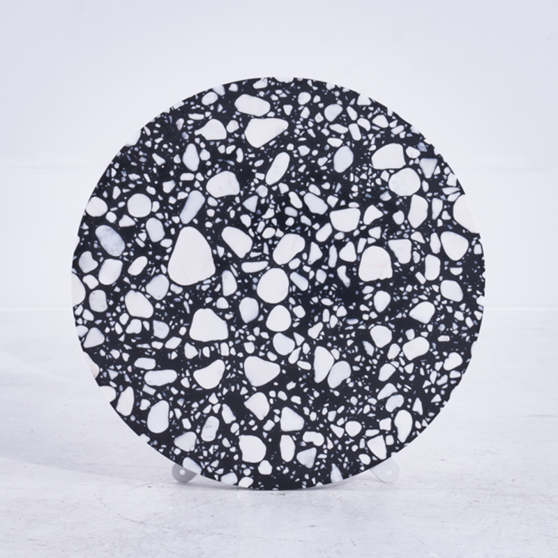 4 Seater Restaurant Scratch Proof Terrazzo Table