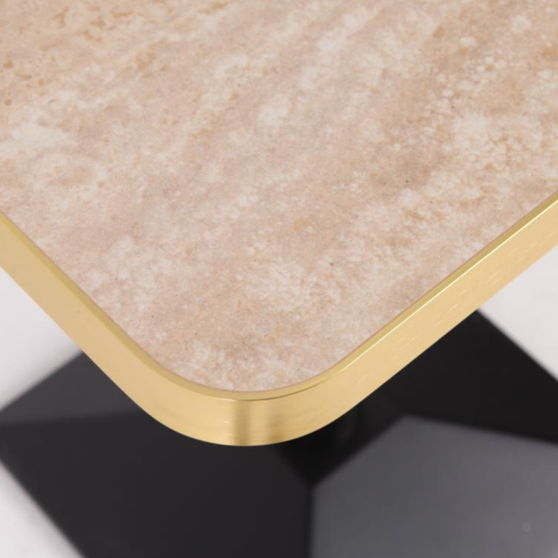 Multi-functional Hallway Square Sintered Stone Table