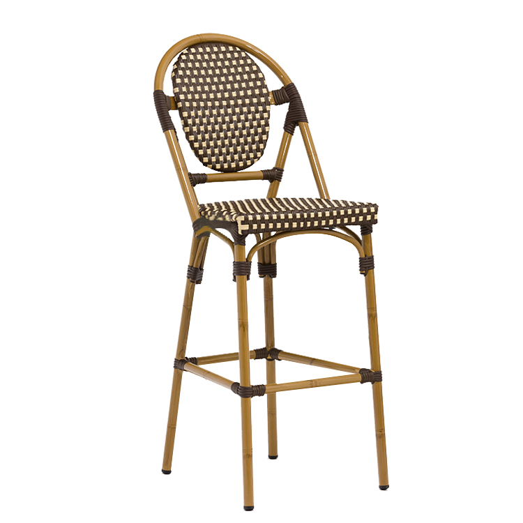 Garden Rattan Wicker Restaurant Furniture Unbreakable Chairs BC-08004