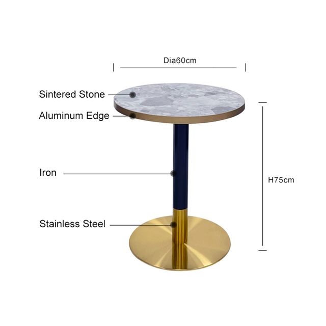Anti-rust Commercial Bar Table