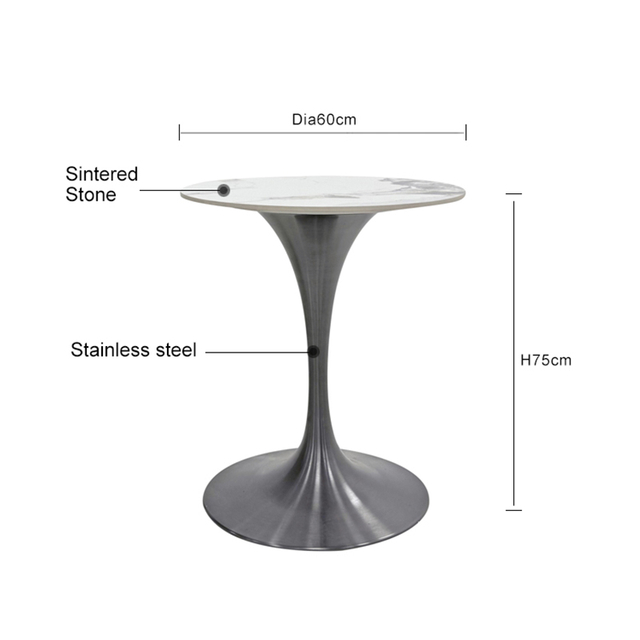 Round Side Commercial Hotel Table