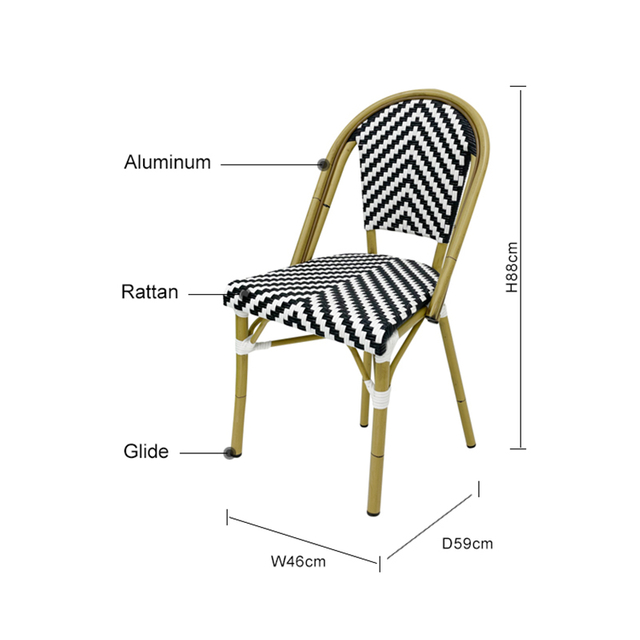 Water Proof Rattan Dining Chair