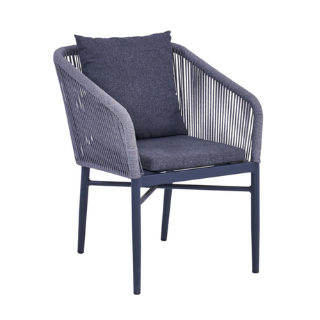 Commercial Grey Rope Chair