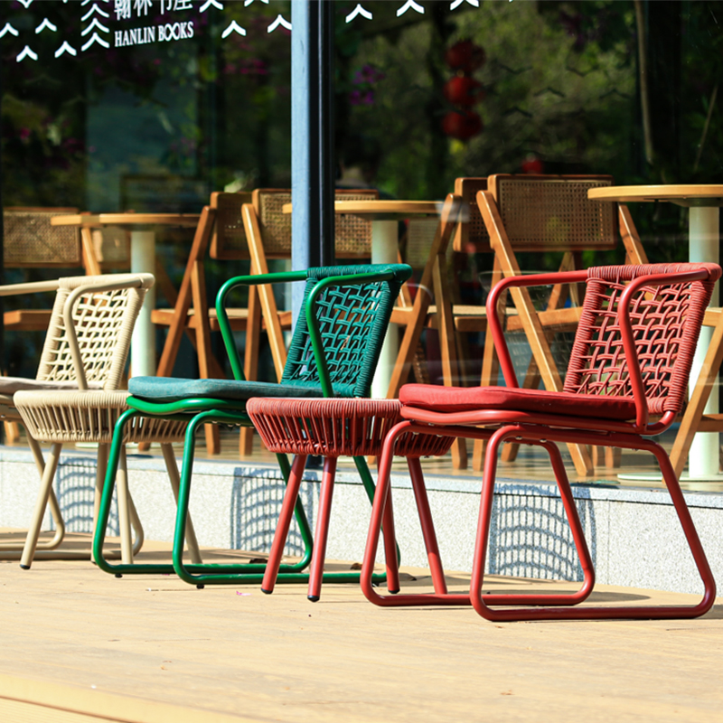 Red New Design Rope Chair