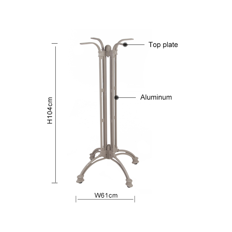 Metal OEM Bar Table Leg