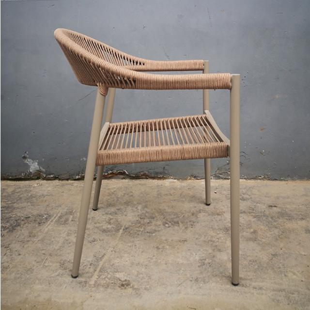 Scratch Proof Rope Bistro Chair