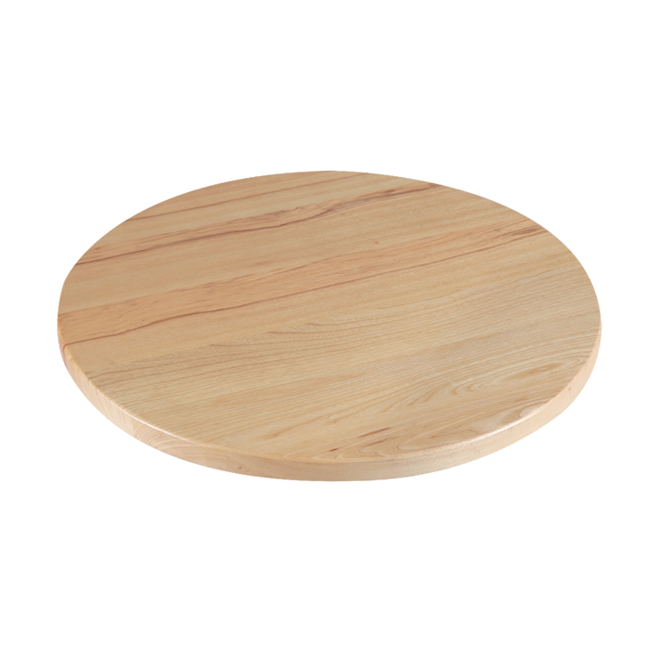round wood table