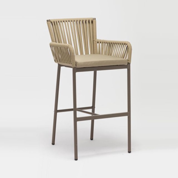 Wholesale Outdoor French Bistro Rope Dining Chair In Stock 【I can-20133】