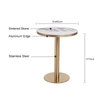 Easy To Clean Bar Rectangle Sintered Stone Table