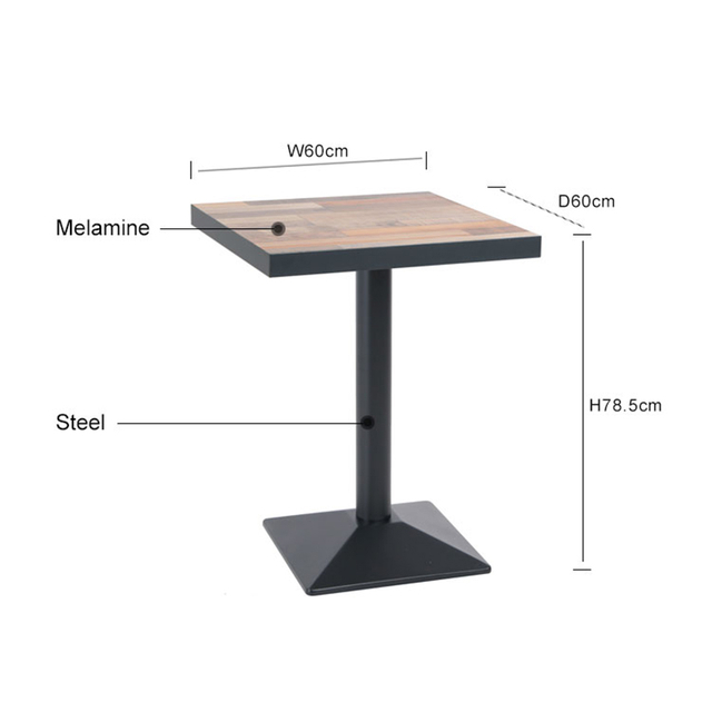 Scratch Proof Transparent Restaurant Table