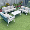 Mirrored Metal Party Furniture Set
