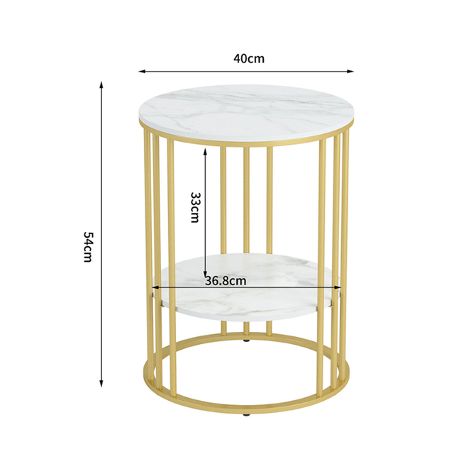 Custom Coffee Round Sintered Stone Table