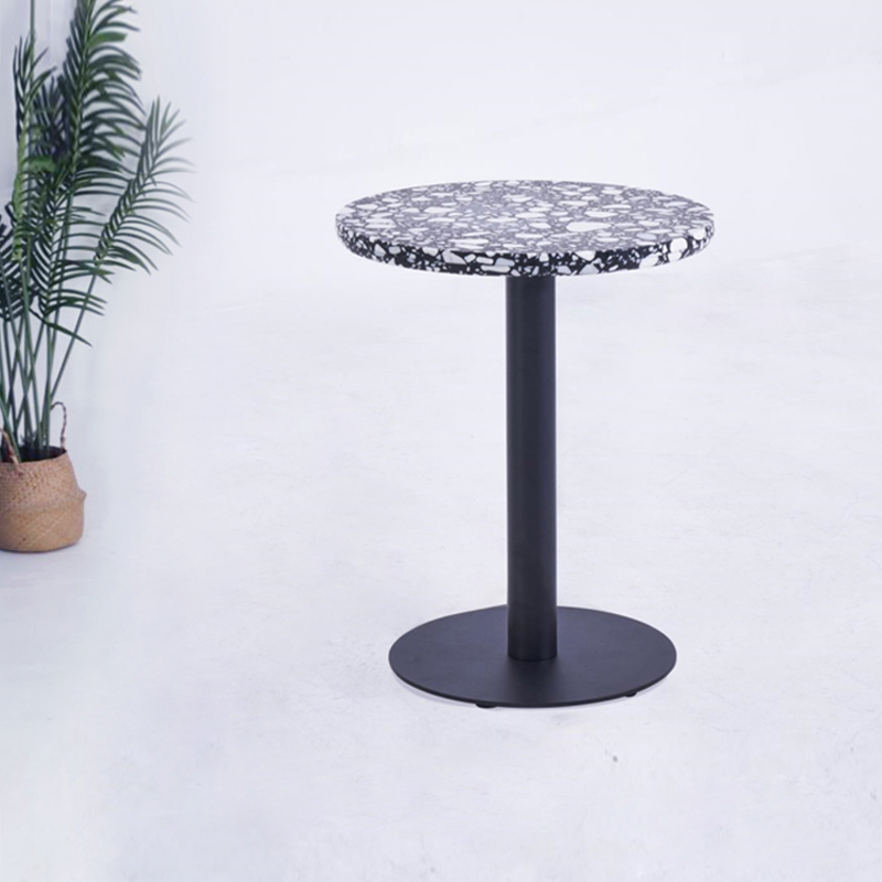 4 Seater Restaurant Scratch Proof Terrazzo Table