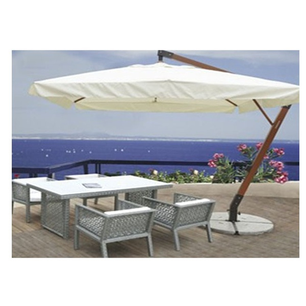 Parasol Bentwood Garden Restaurant Furniture Chairs Sun Umbrella Su-005 