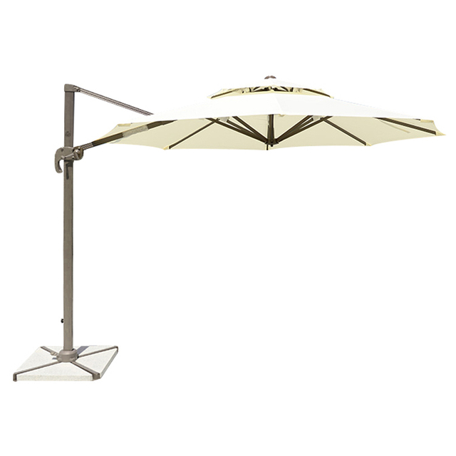 Uv Resistant Garden Outdoor Circle Solar Sunshade Beach Umbrella SU-021