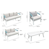 Mirrored Metal Party Furniture Set