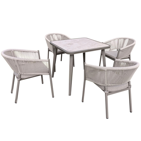 Full Size Textilene Bar Furniture Set
